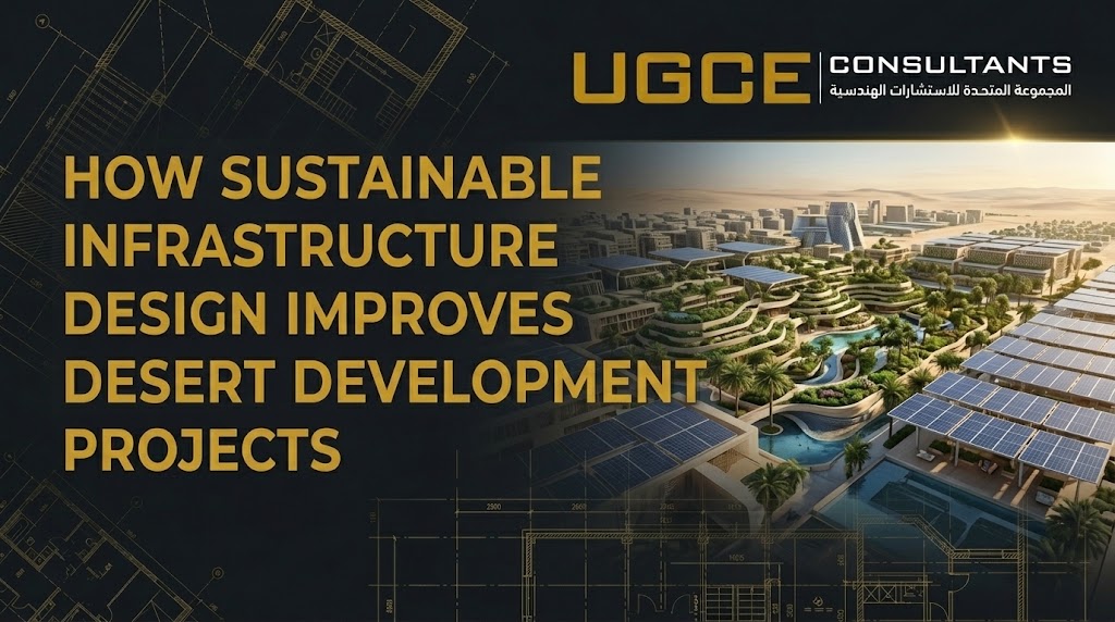 How Sustainable Infrastructure Design Improves Desert Development Projects