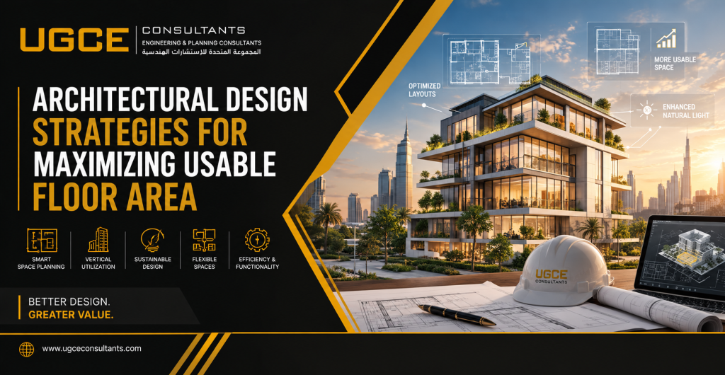 Architectural Design Strategies for Maximizing Usable Floor Area